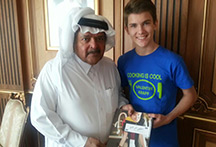 Sheik Faisal and Valentin Kidsbook